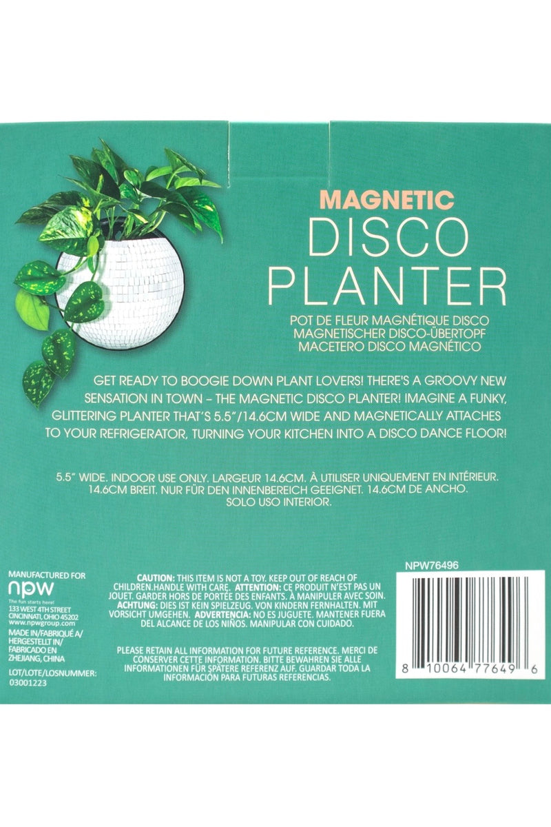 Magnetic Disco Planter