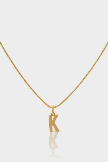 Dainty Initial Necklace💧