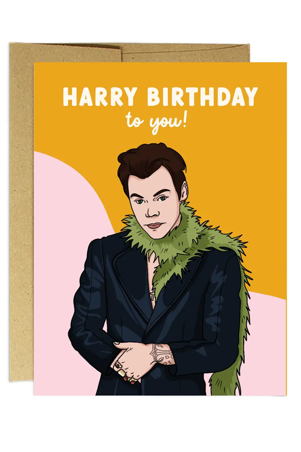 Harry Birthday to You Card
