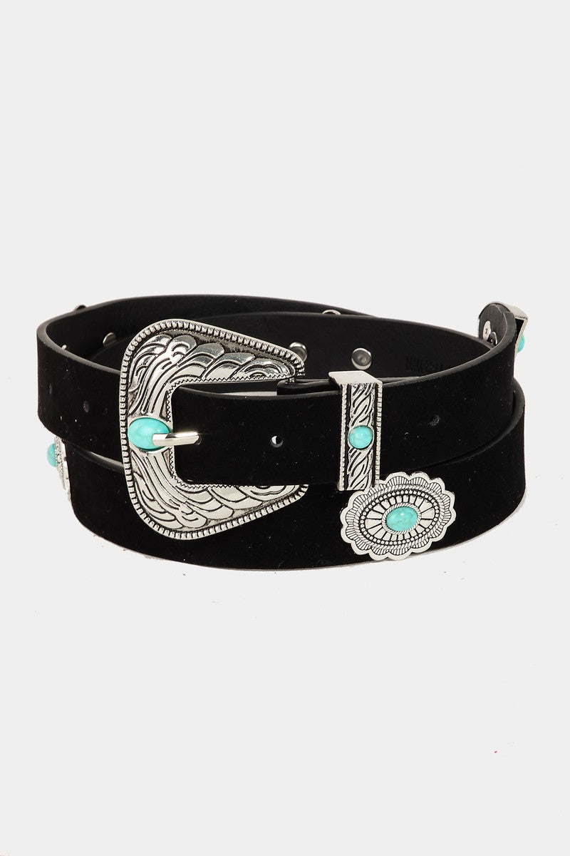 Floral Concho Belt