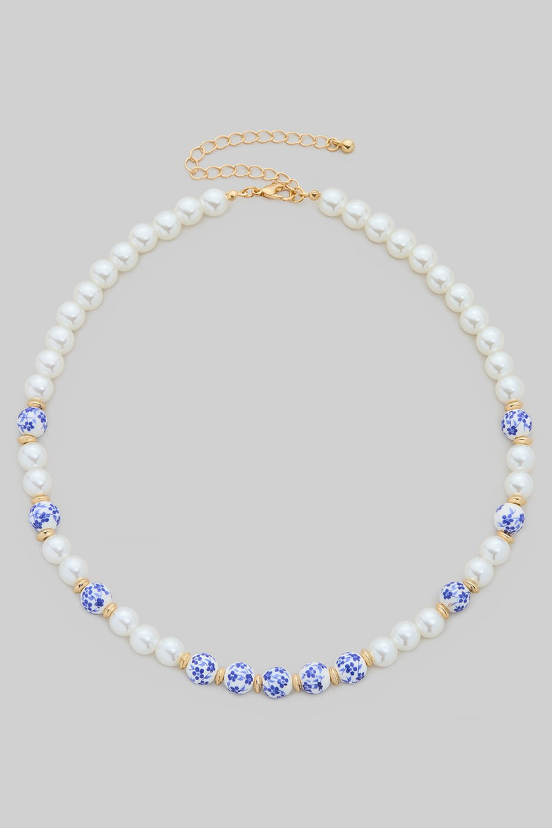 Porcelain Pearl Necklace