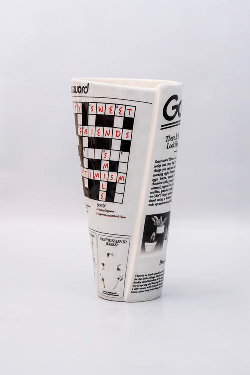 Newspaper Vase