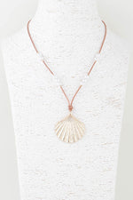 Pearl Shell Cord Necklace