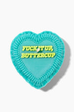 Fuck It Up Buttercup Heart Candle