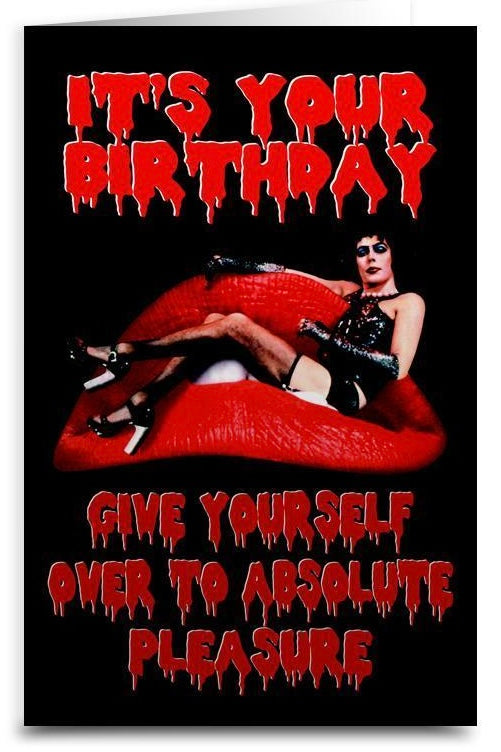 Rocky Horror "Absolute Pleasure" Card