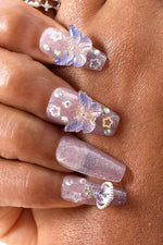 Solar Star - Coffin Press-On Nails