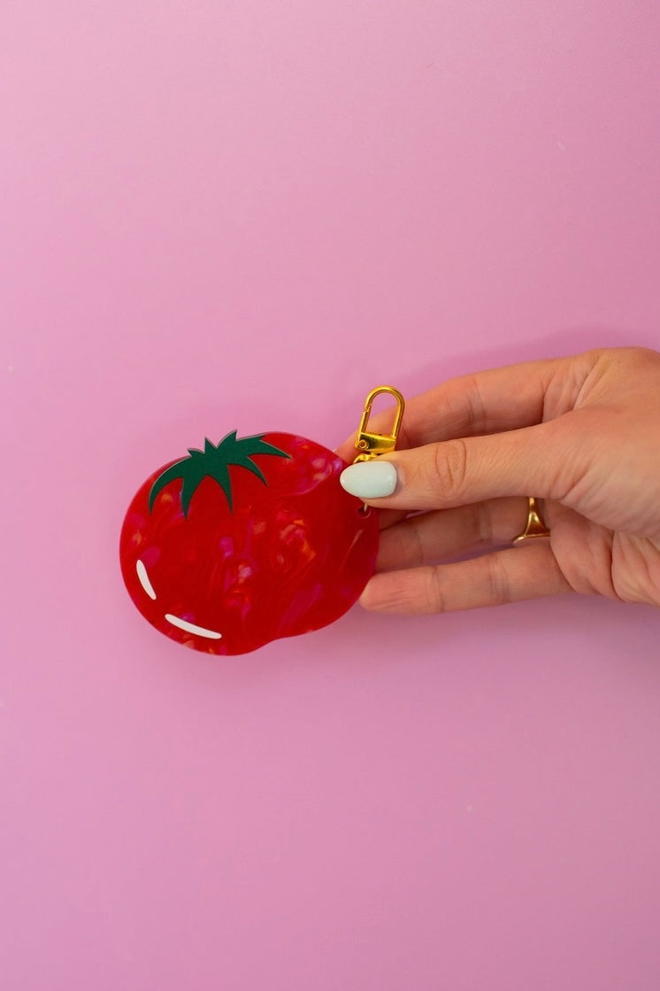 Tomato Keychain