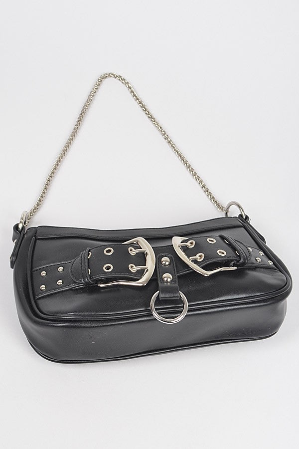 Buckle + Chain Bag