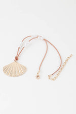 Pearl Shell Cord Necklace