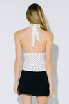 Polka Dot Halter Top