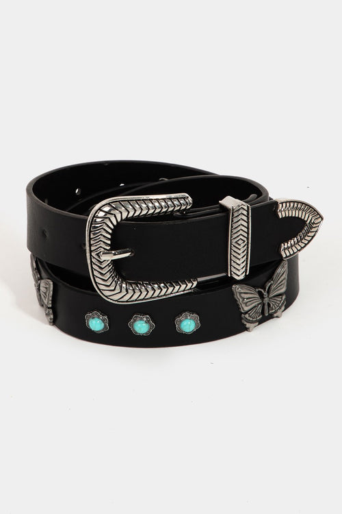 Turquoise Butterfly Belt