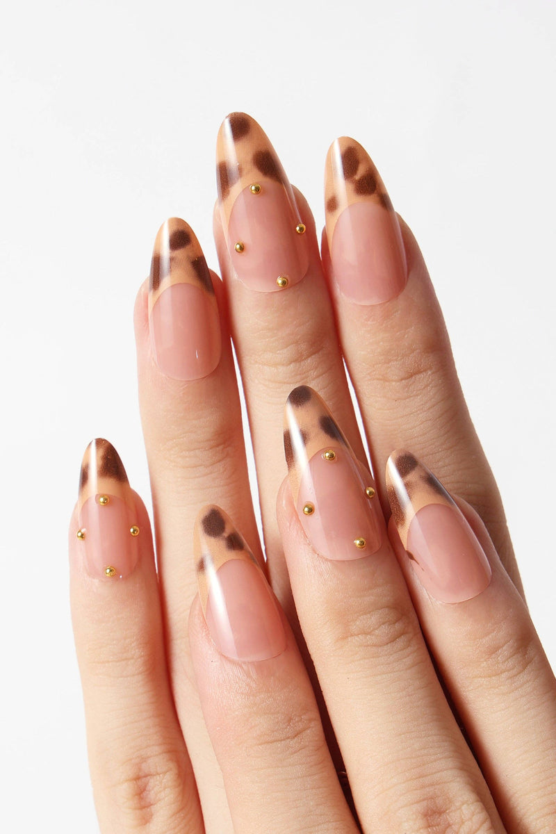 FRENCH LEOPARD  - Press-On Nails