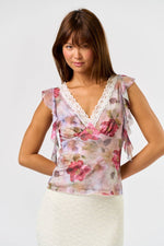 Charlotte Floral Top