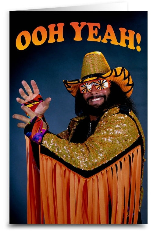 Macho Man "Ooh Yeah" Card