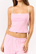 Pink Bow Cami Top + Pants