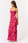 Pink Garden Maxi Dress