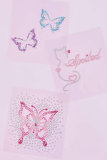 Butterfly Girl - Rhinestone Tattoo Set