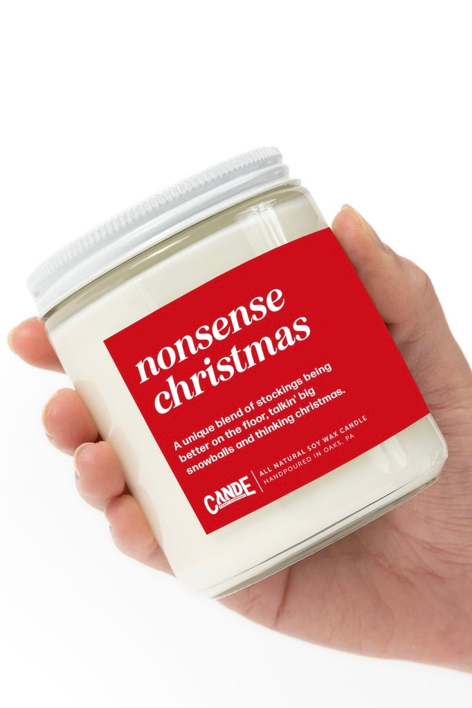 Nonsense Christmas Candle