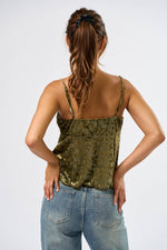 Cami Velvet Top