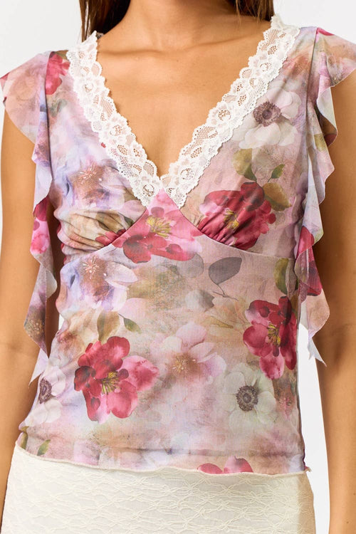 Charlotte Floral Top