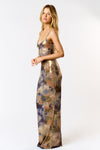 Meg Metallic Maxi Dress