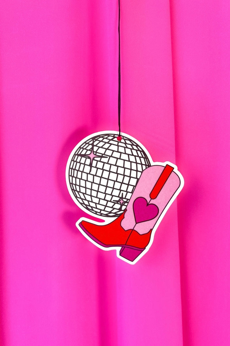 Disco Cowgirl Air Freshener