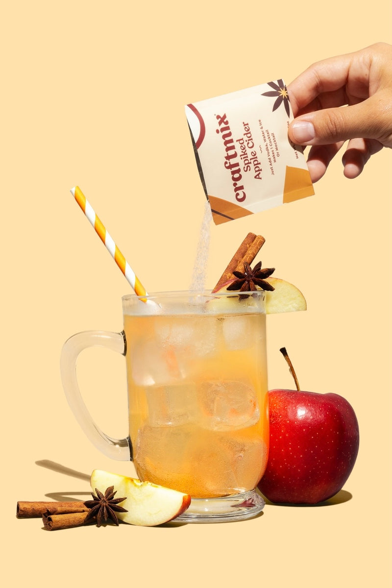 Spiked Apple Cider Cocktail / Mocktail Mixer