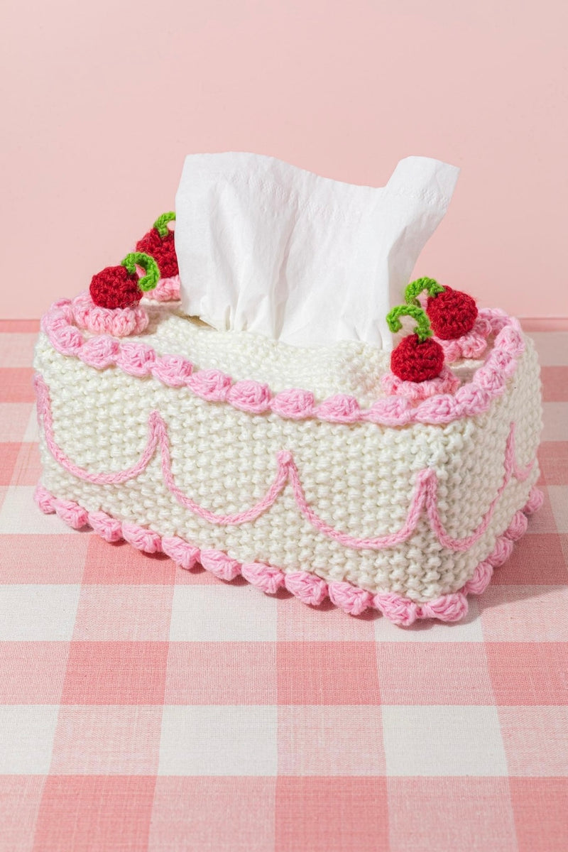 Crochet Cake Tissue Cover