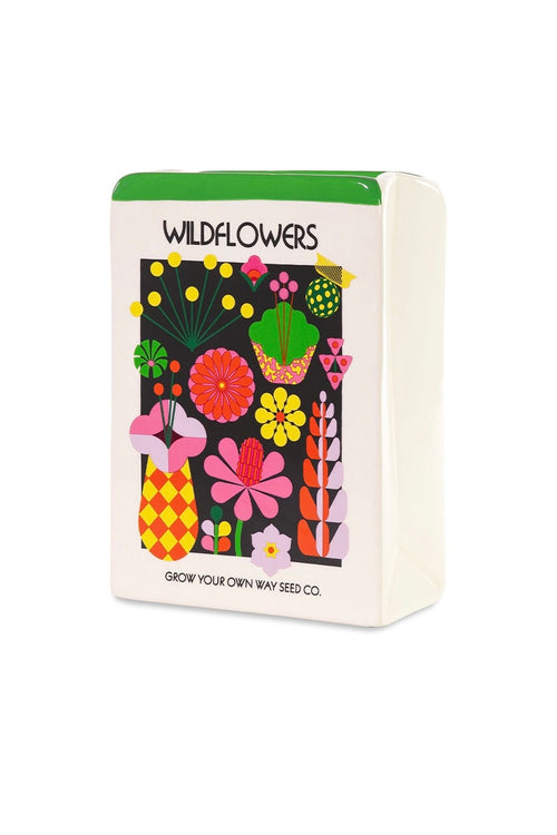 Wildflower Book Vase
