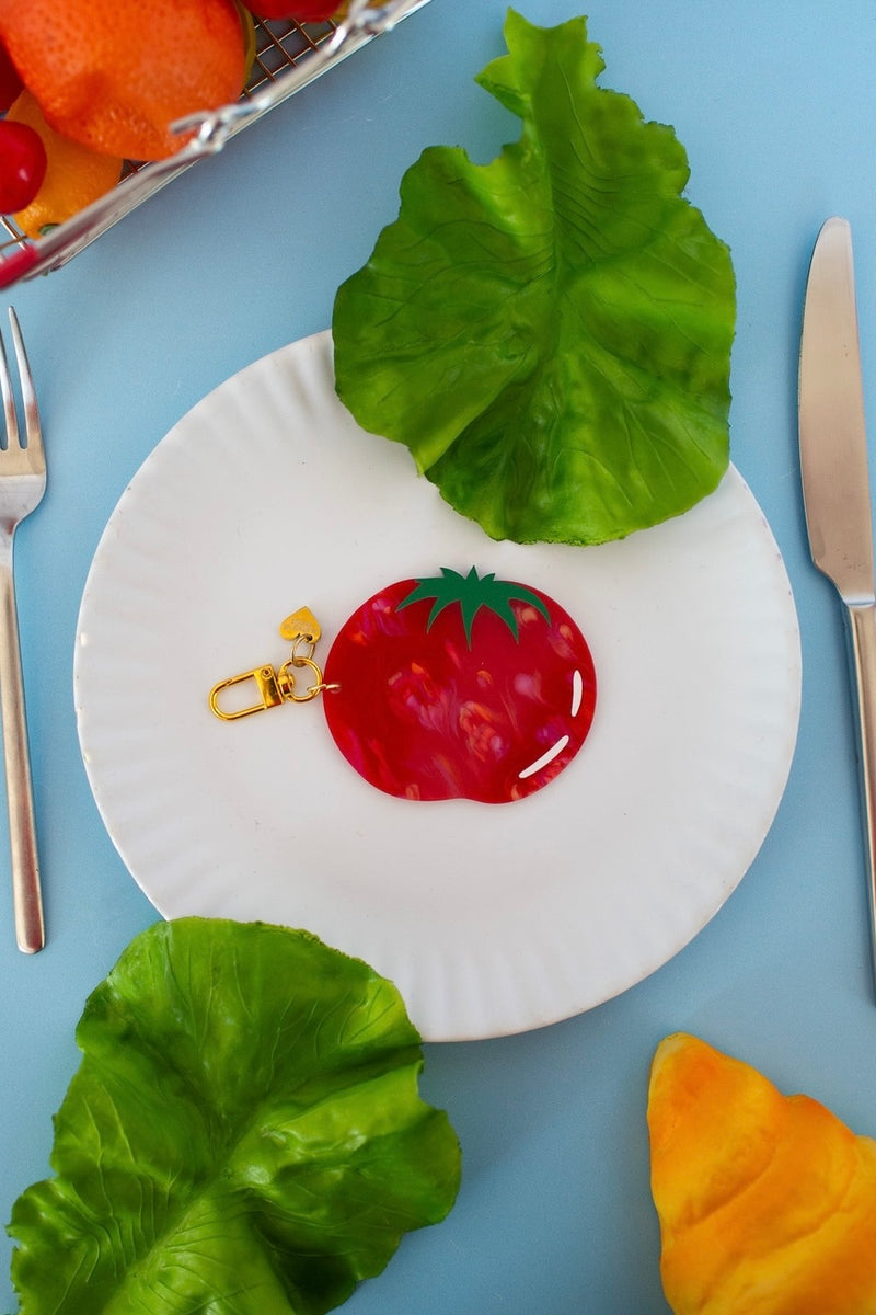 Tomato Keychain