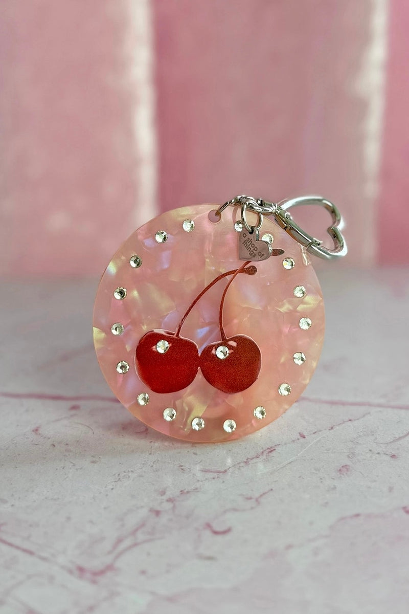 Maraschino Cherry Keychain
