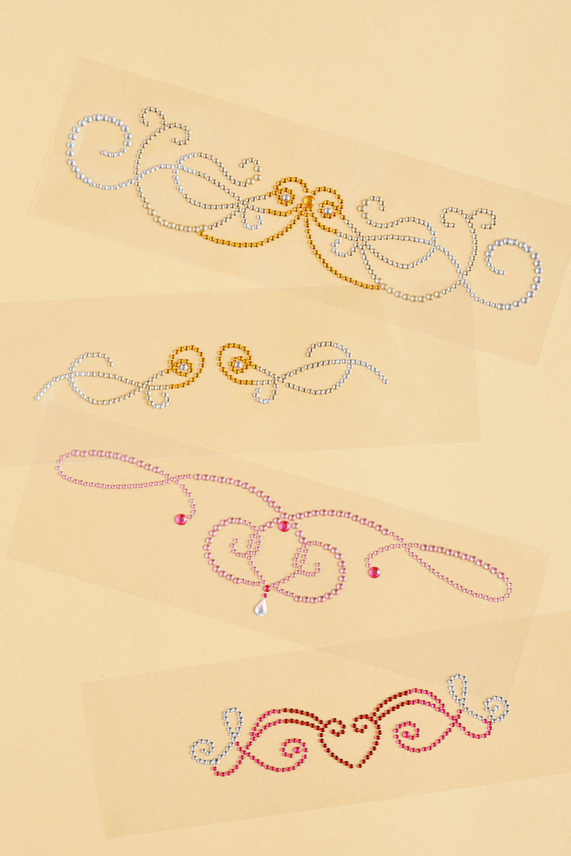 Y2k Girl - Rhinestone Tattoo Set