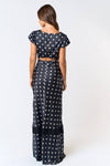 Daphne Polka Maxi Dress