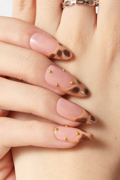 FRENCH LEOPARD  - Press-On Nails