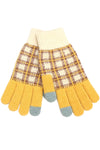 Plaid Gloves