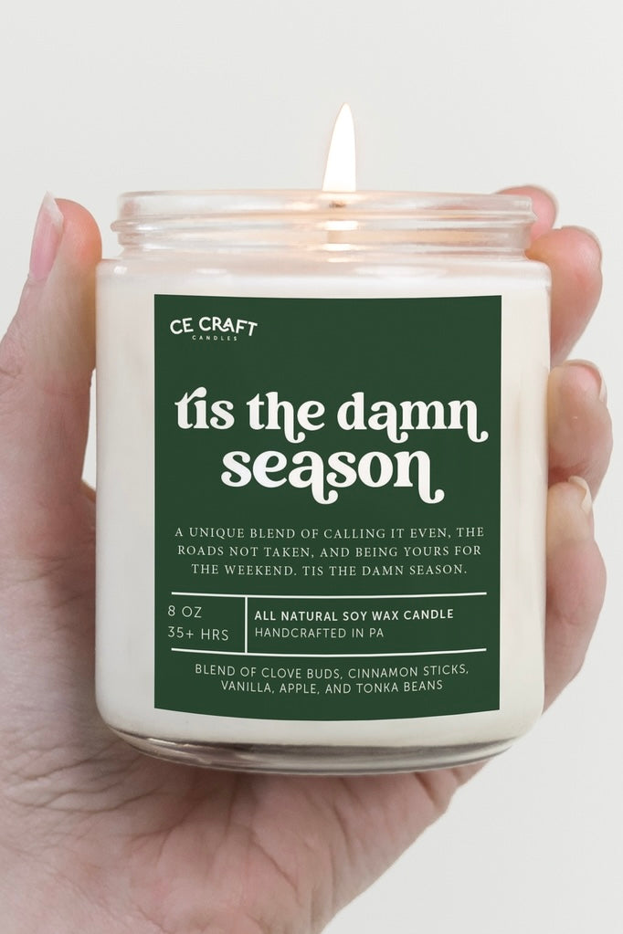 Tis the Damn Season Candle