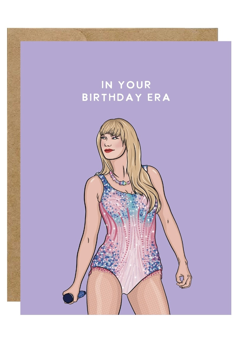 Taylor in Your Birthday Era Birthday Card