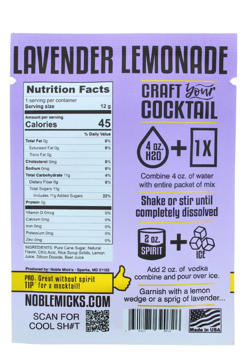 Lavender Lemonade Cocktail