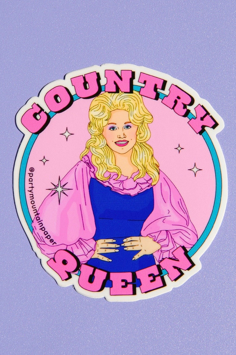 Country Queen Sticker