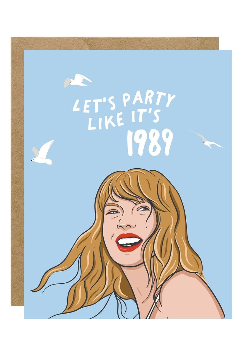 Taylor Swift 1989 Card