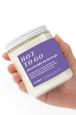 H-O-T-T-O-G-O Scented Candle