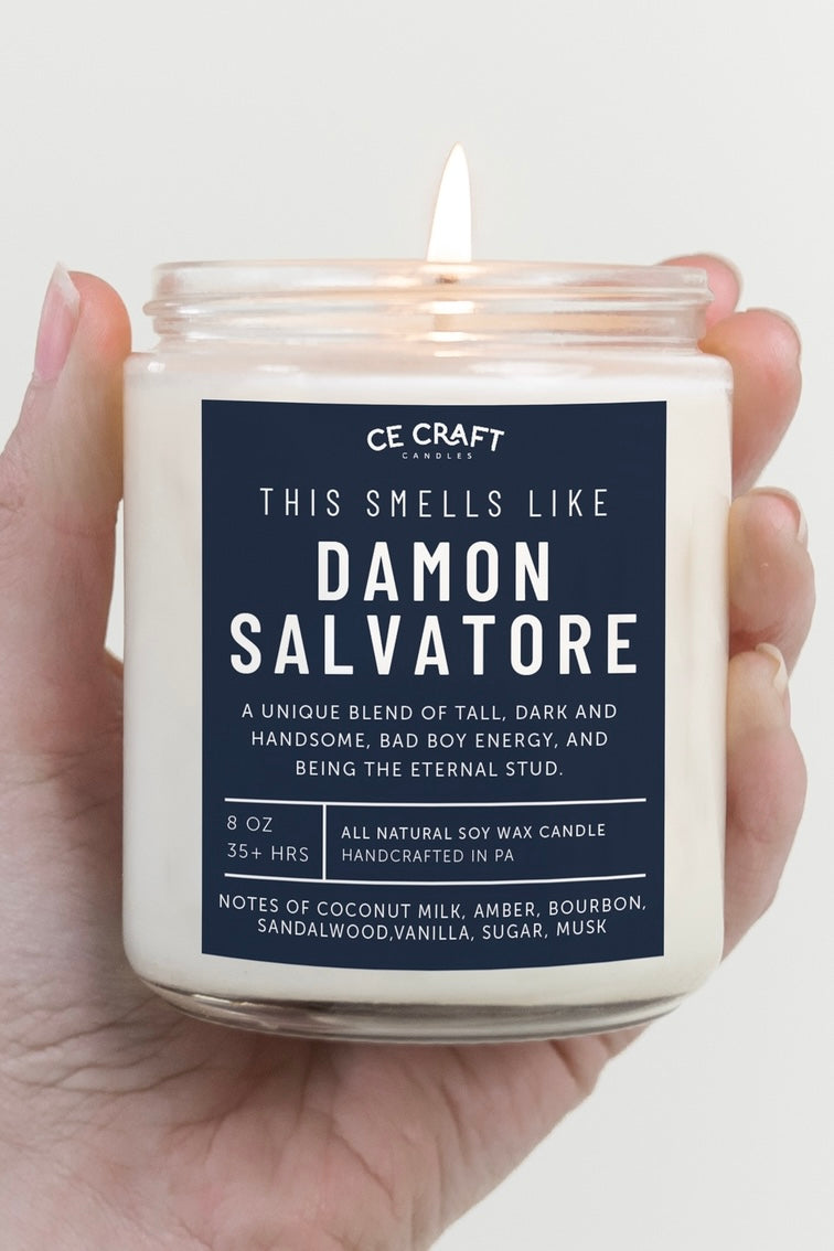 Smells Like Damon Salvatore Candle