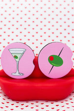 Girl Dinner Car Coasters