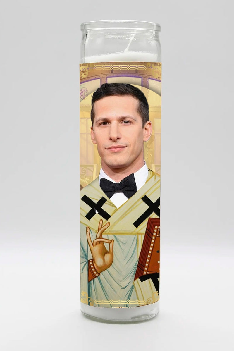 Andy Samberg Candle