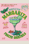 Cranberry Mistletoe Margarita Frozen Cocktail