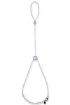 Steel Evil Eye Hand Chain