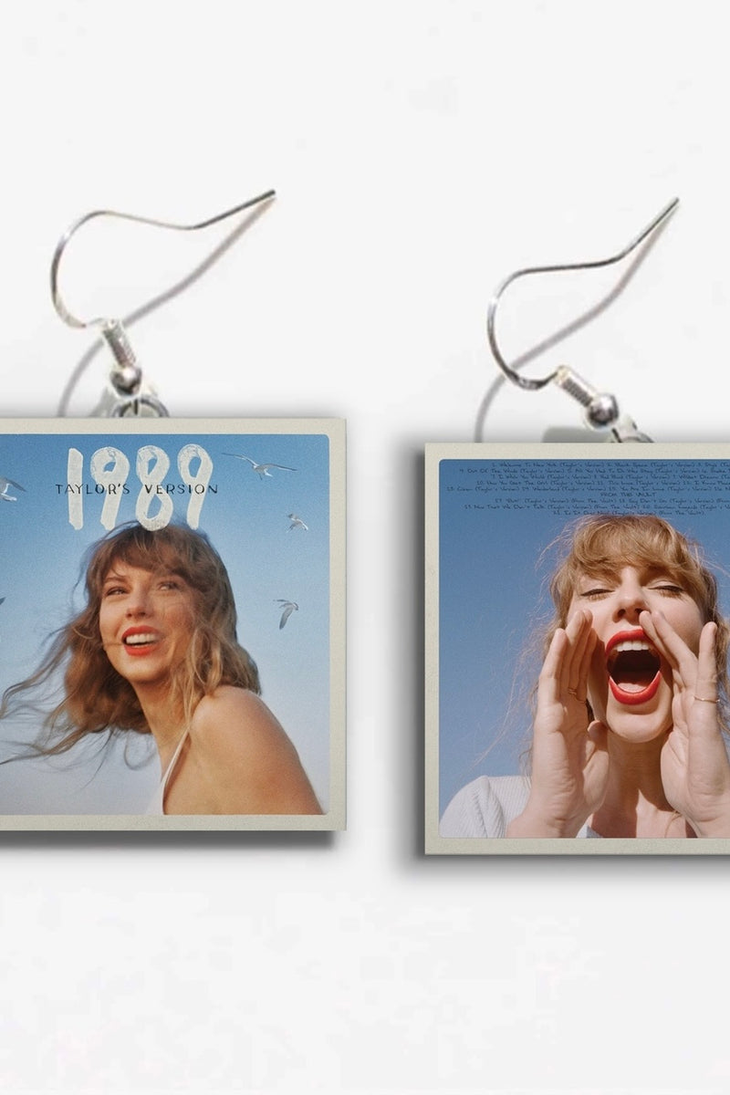 Taylor Swift Album Cover Earrings