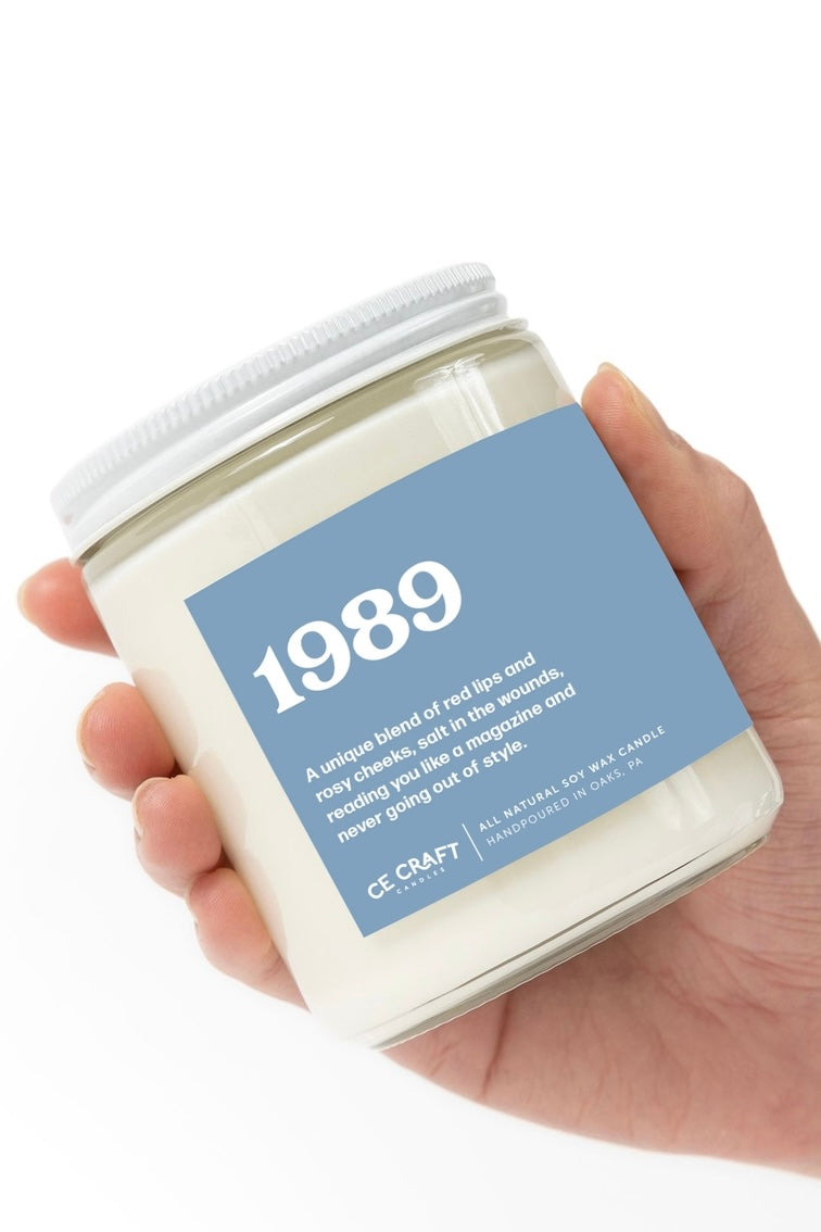 Taylor Swift 1989 Candle