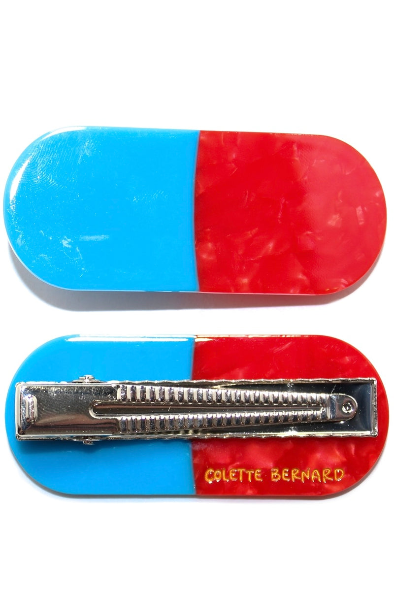 Pill Capsule Hair Clip