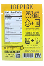 Icepick Cocktail